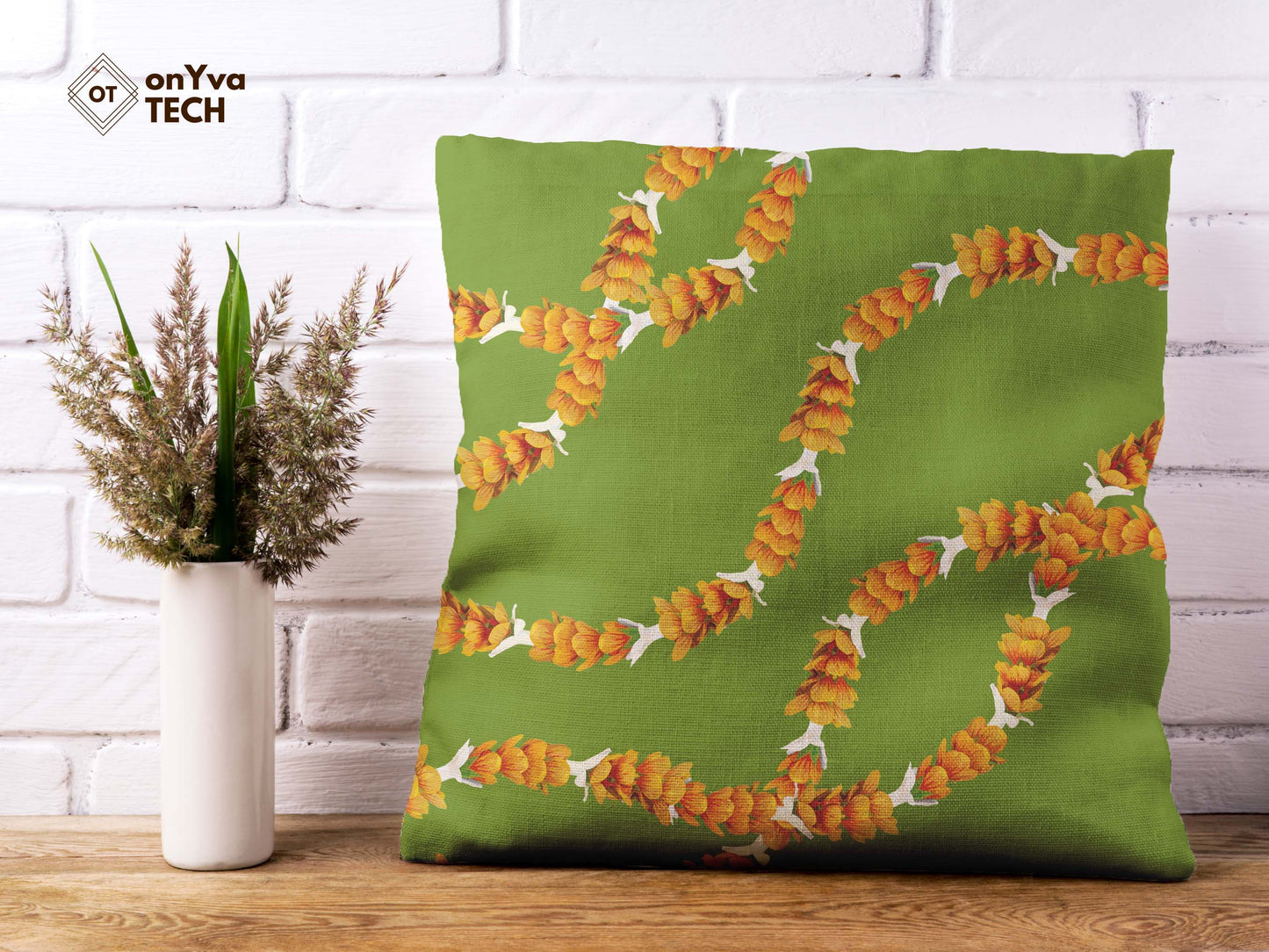Ilima Tuberose Lei | Hawaiian PNG Decorative Element Set | Digital Download