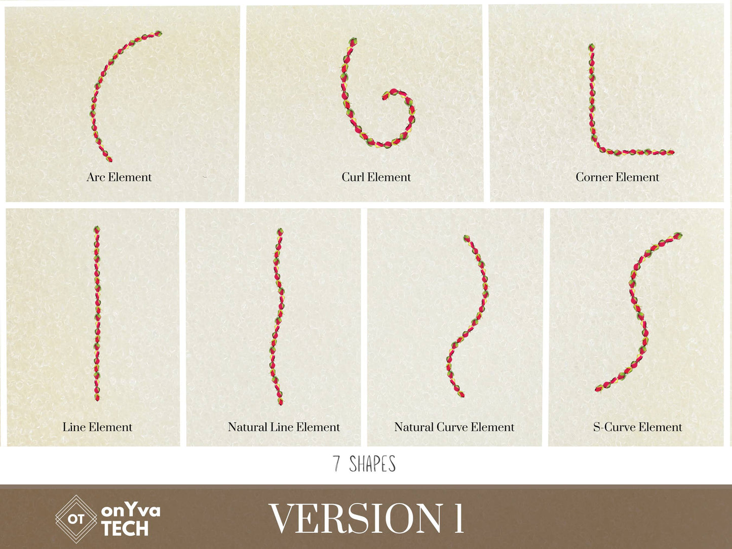 Lokelani Buds Lei | Hawaiian PNG Decorative Element Liʻiliʻi Pack | Digital Download