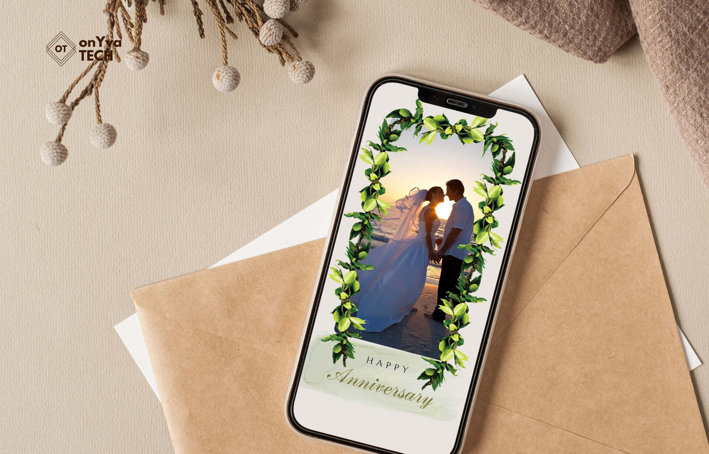 Maile Open Lei | Hawaiian Frame PNG Bundle | Digital Download
