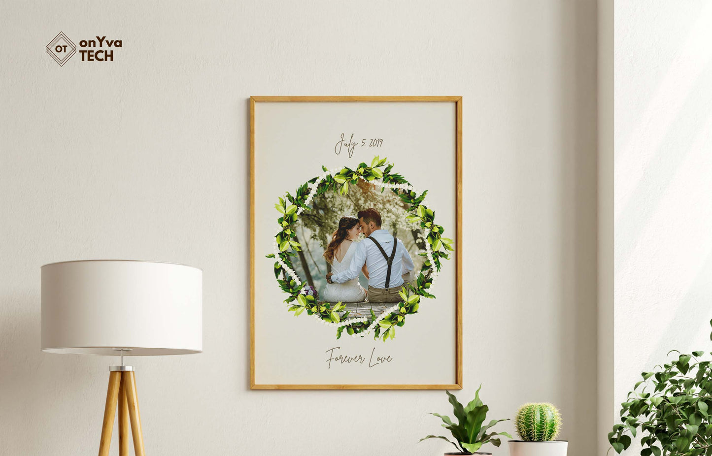 Maile Pikake 2-strand Lei | Hawaiian Frame PNG Bundle | Digital Download