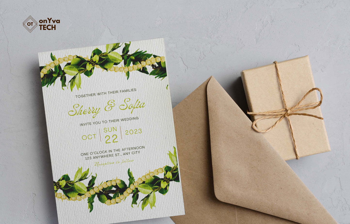 Maile Pikake 2-strand Lei | Hawaiian Frame PNG Bundle | Digital Download