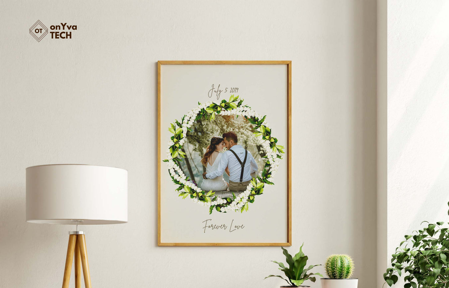Maile Pikake 3-strand Lei | Hawaiian Frame PNG Bundle | Digital Download