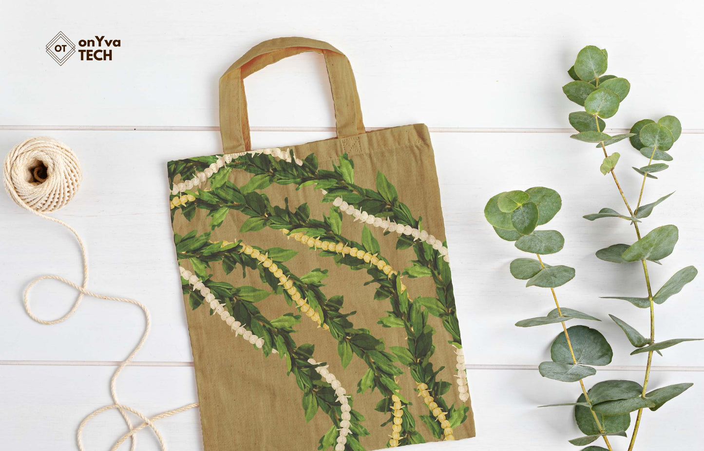 Maile Pikake 2-strand Lei | Hawaiian PNG Decorative Element Set | Digital Download