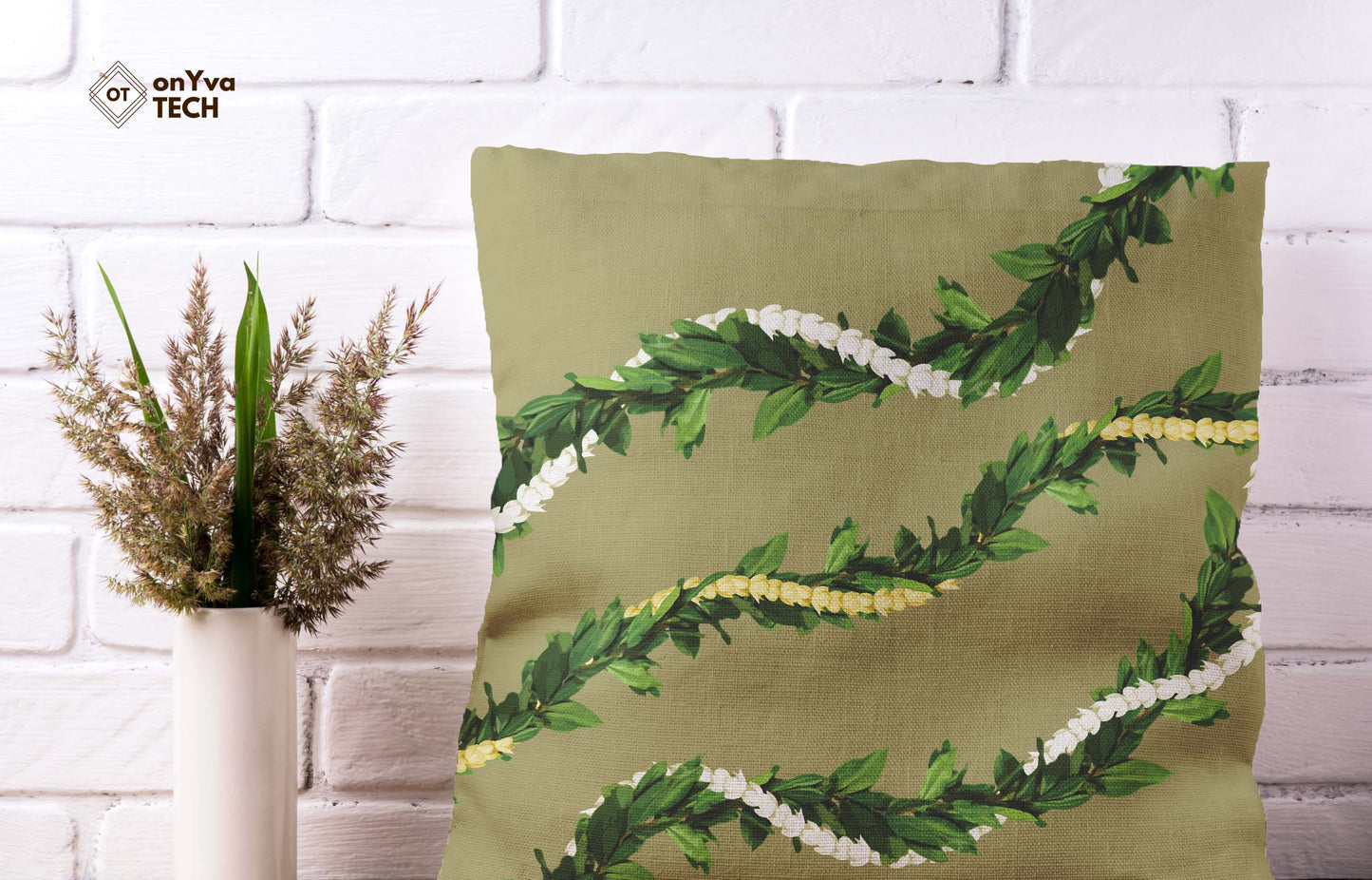 Maile Pikake 2-strand Lei | Hawaiian PNG Decorative Element Set | Digital Download