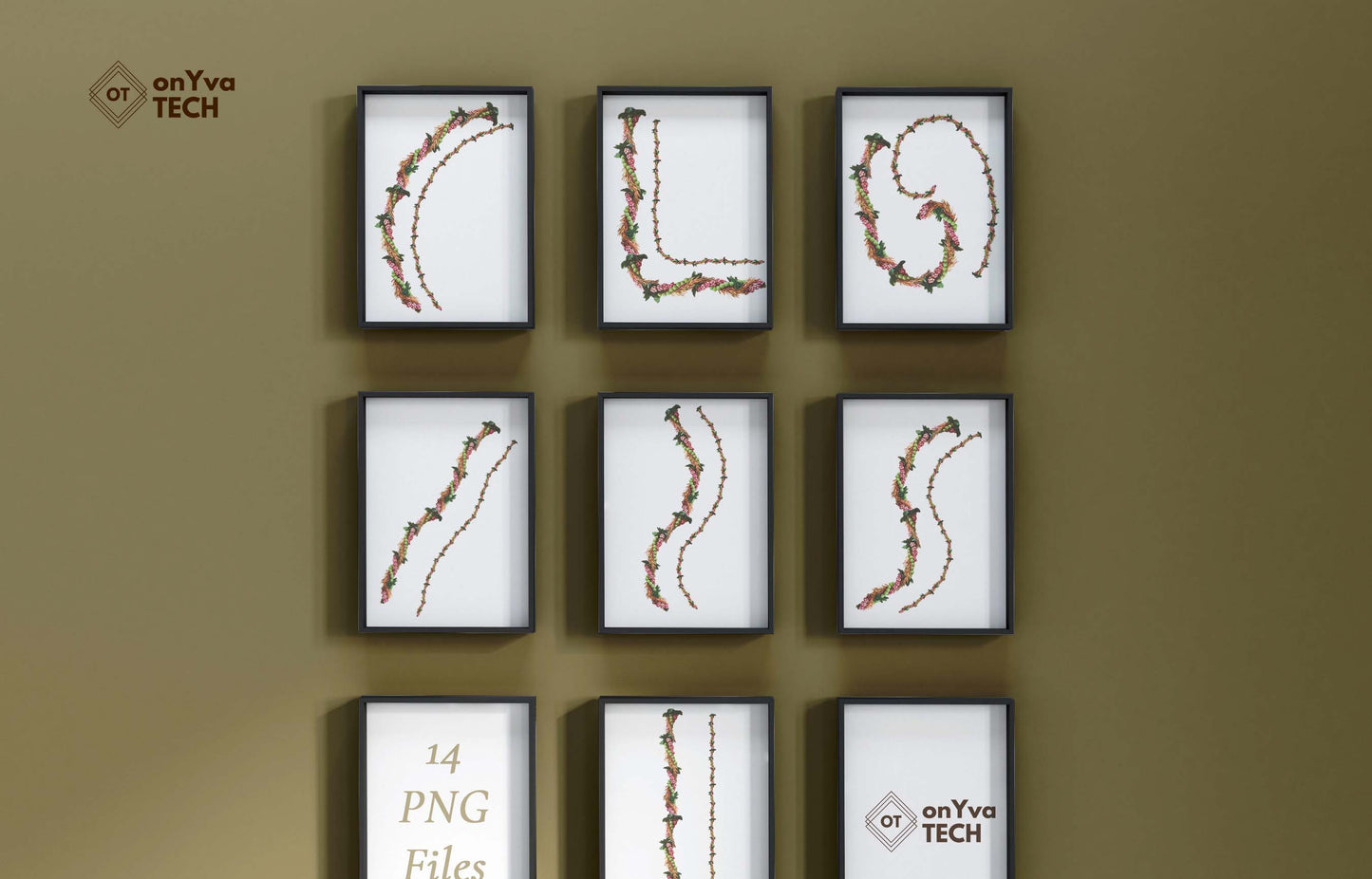 Mokihana Kukunaokala He'e Berry 3 Strand Twist Lei | Hawaiian PNG Decorative Element Set | Digital Download