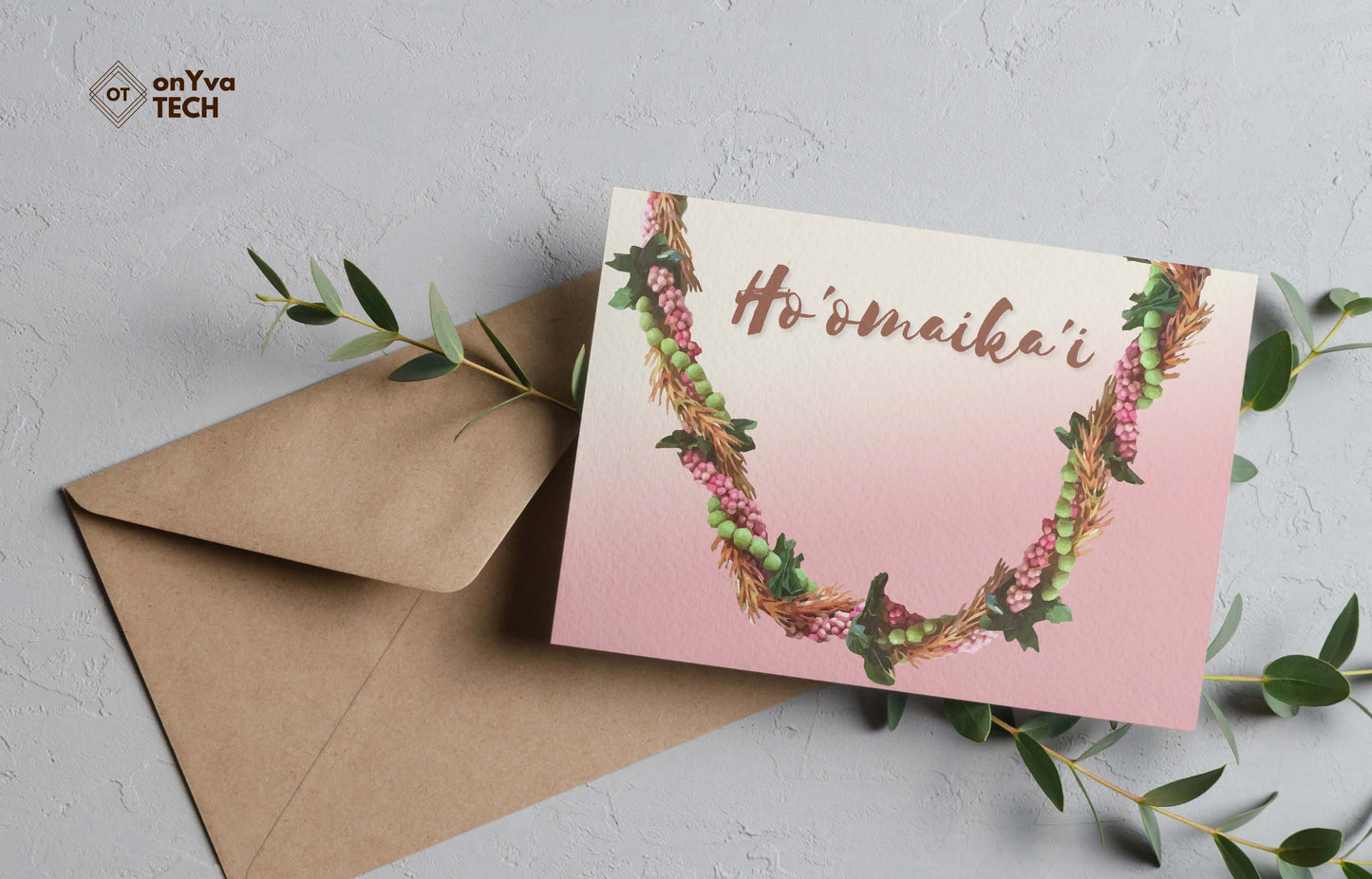 Mokihana Kukunaokala He'e Berry 3 Strand Twist Lei | Hawaiian Frame PNG Bundle | Digital Download