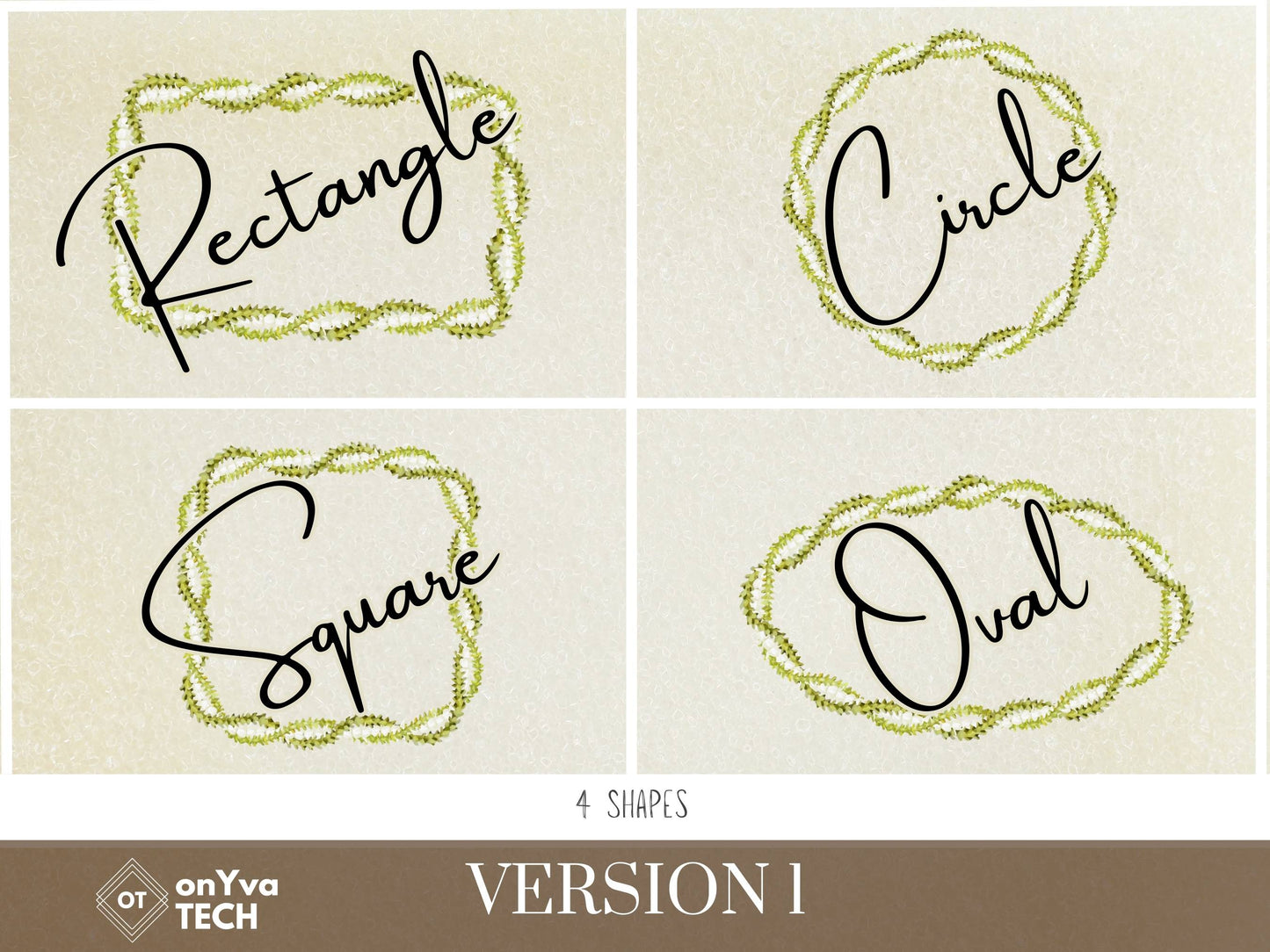 Pakalana Pikake 3 Strand Twist Lei | Hawaiian Frame PNG Liʻiliʻi Pack | Digital Download