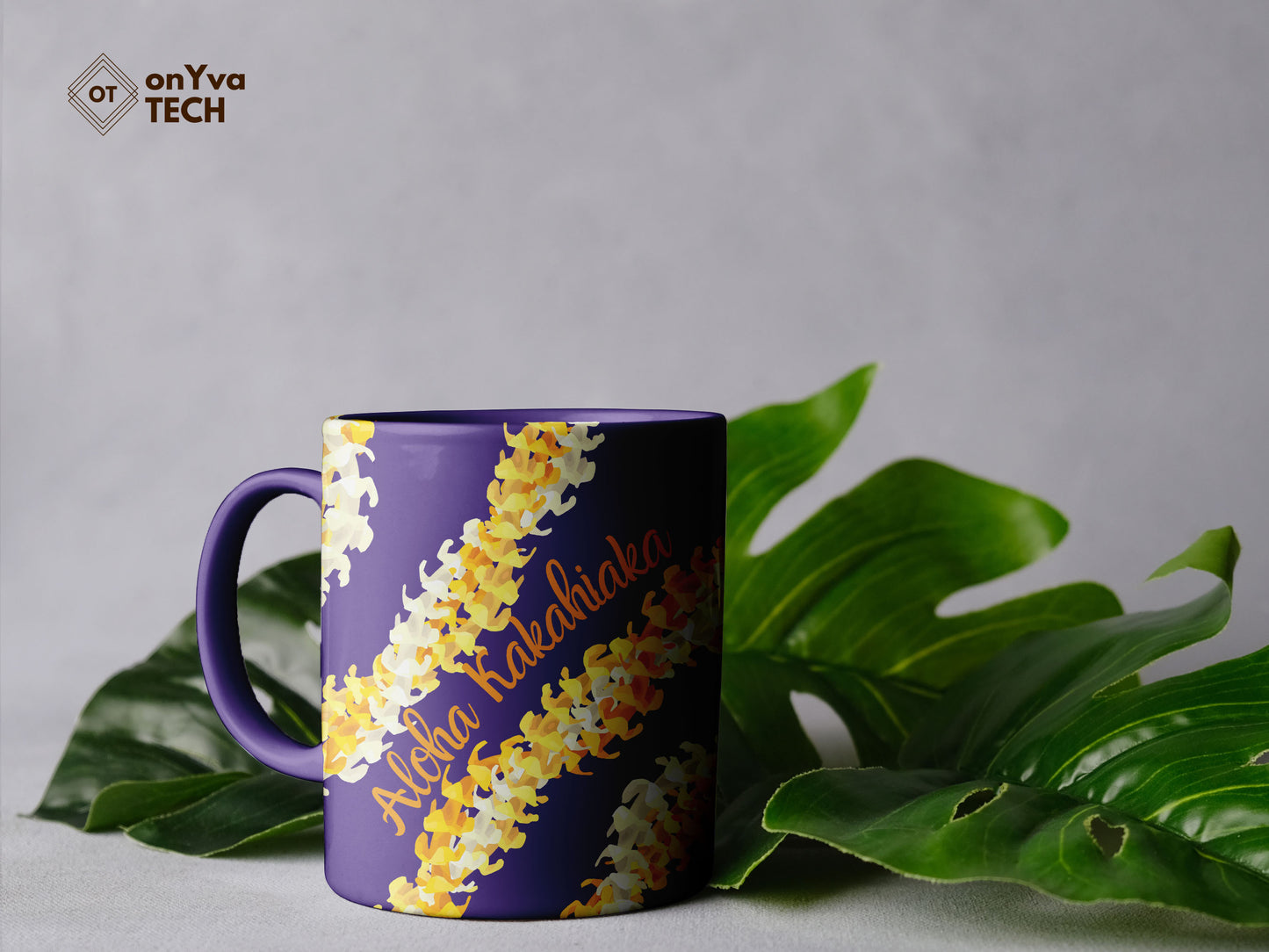 Puakenikeni Tricolor 3 Strand Twist Lei | Hawaiian PNG Decorative Element Set | Digital Download