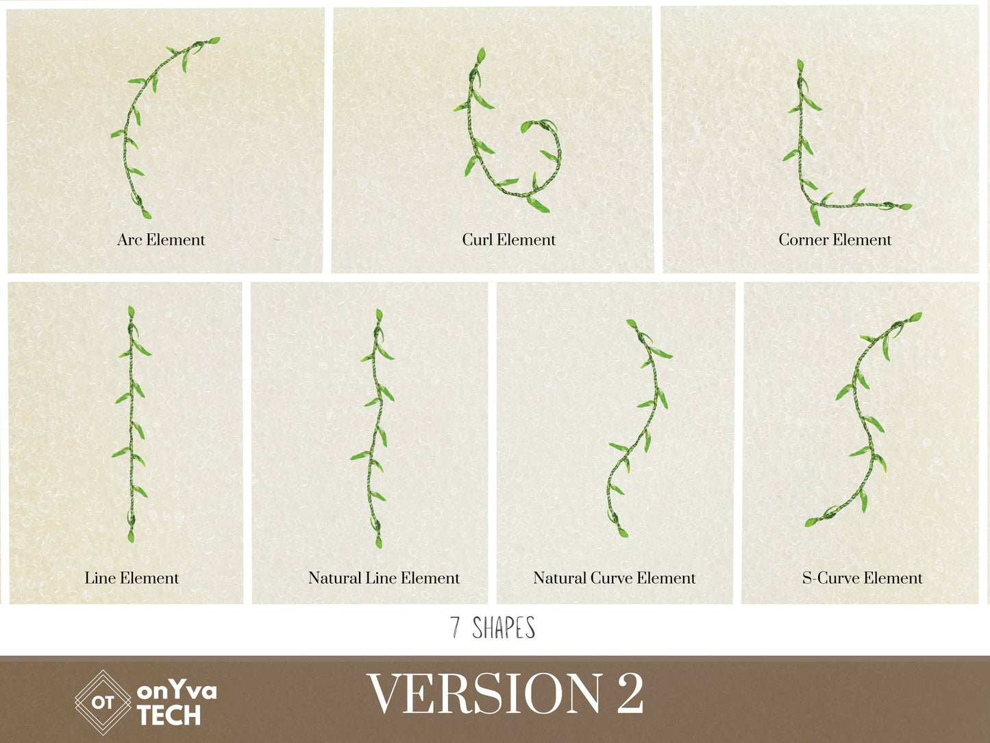 Ti Leaf Lei | Hawaiian PNG Decorative Element Liʻiliʻi Pack | Digital Download