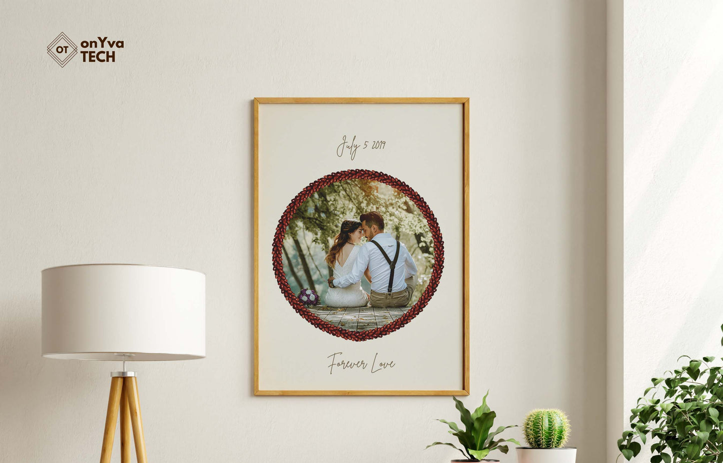 Wiliwili Seed Lei | Hawaiian Frame PNG Bundle | Digital Download