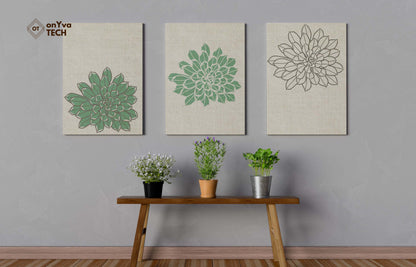 Hinahina Leaf Rosette Beach Heliotrope Plant SVG PNG | Hawaiian Nature Clipart Bundle | Digital Download