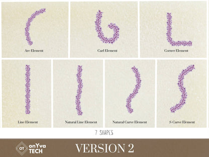 Honohono Orchid Lei | Hawaiian PNG Decorative Element Liʻiliʻi Pack | Digital Download