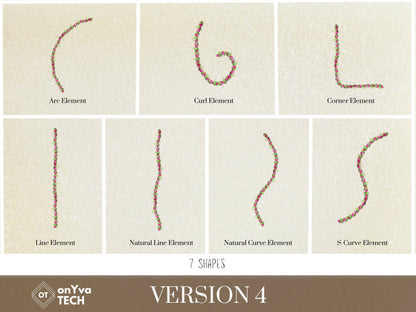 Lokelani Buds Lei | Hawaiian PNG Decorative Element Liʻiliʻi Pack | Digital Download