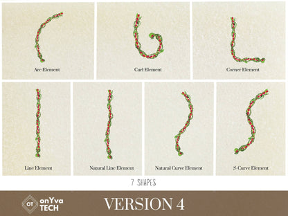 Lokelani Ti Leaf 3 Strand Twist Lei | Hawaiian PNG Decorative Element Liʻiliʻi Pack | Digital Download