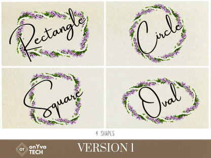 Maile Pikake Honohono 3 Strand Twist Lei | Hawaiian Frame PNG Liʻiliʻi Pack | Digital Download