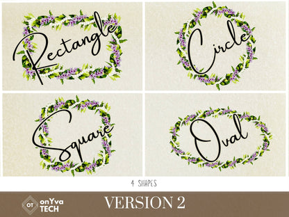 Maile Pikake Honohono 3 Strand Twist Lei | Hawaiian Frame PNG Liʻiliʻi Pack | Digital Download