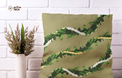 Maile Pikake 2-strand Lei | Hawaiian PNG Decorative Element Set | Digital Download