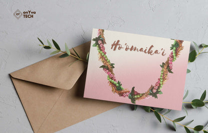Mokihana Kukunaokala He'e Berry 3 Strand Twist Lei | Hawaiian Frame PNG Bundle | Digital Download