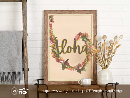 Mokihana Kukunaokala He'e Berry 3 Strand Twist Lei | Hawaiian PNG Decorative Element Liʻiliʻi Pack | Digital Download