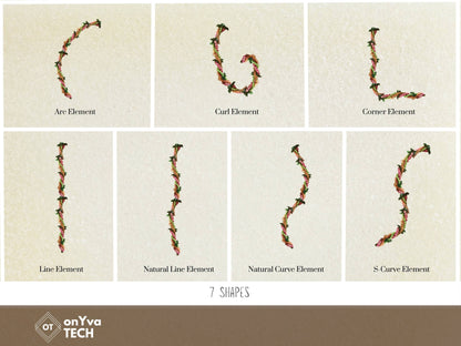 Mokihana Kukunaokala He'e Berry 3 Strand Twist Lei | Hawaiian PNG Decorative Element Liʻiliʻi Pack | Digital Download