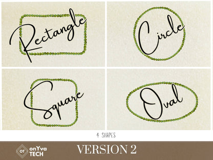 Mokihana Lei | Hawaiian Frame PNG Liʻiliʻi Pack | Digital Download