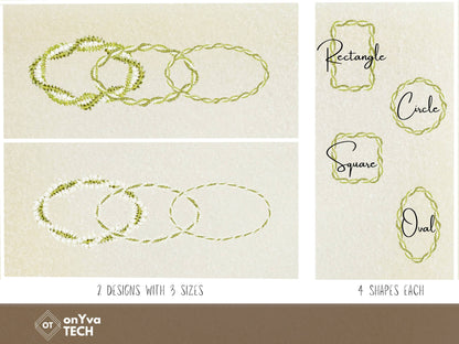 Pakalana Pikake 3 Strand Twist Lei | Hawaiian Frame PNG Bundle | Digital Download