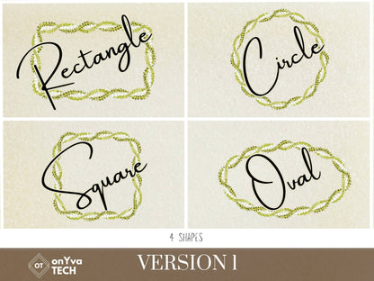 Pakalana Pikake 3 Strand Twist Lei | Hawaiian Frame PNG Liʻiliʻi Pack | Digital Download