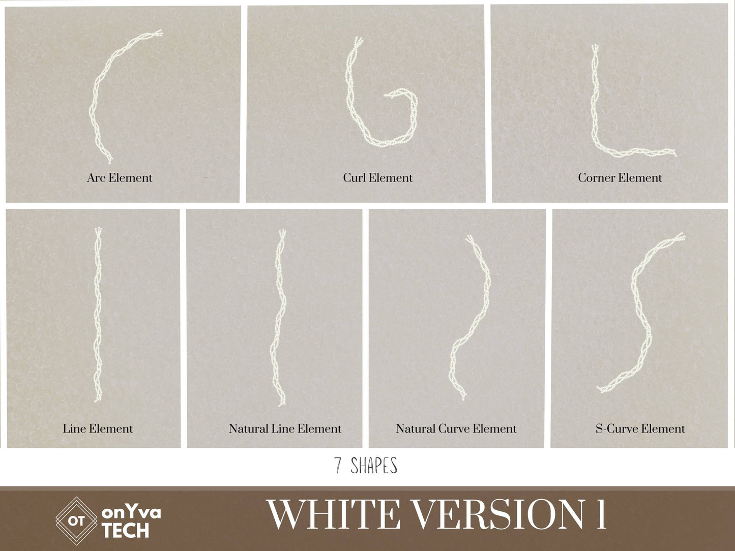 Pikake 3 Strand Twist Lei | Hawaiian PNG Decorative Element Liʻiliʻi Pack | Digital Download