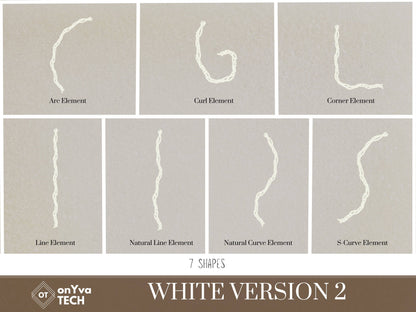 Pikake 3 Strand Twist Lei | Hawaiian PNG Decorative Element Liʻiliʻi Pack | Digital Download