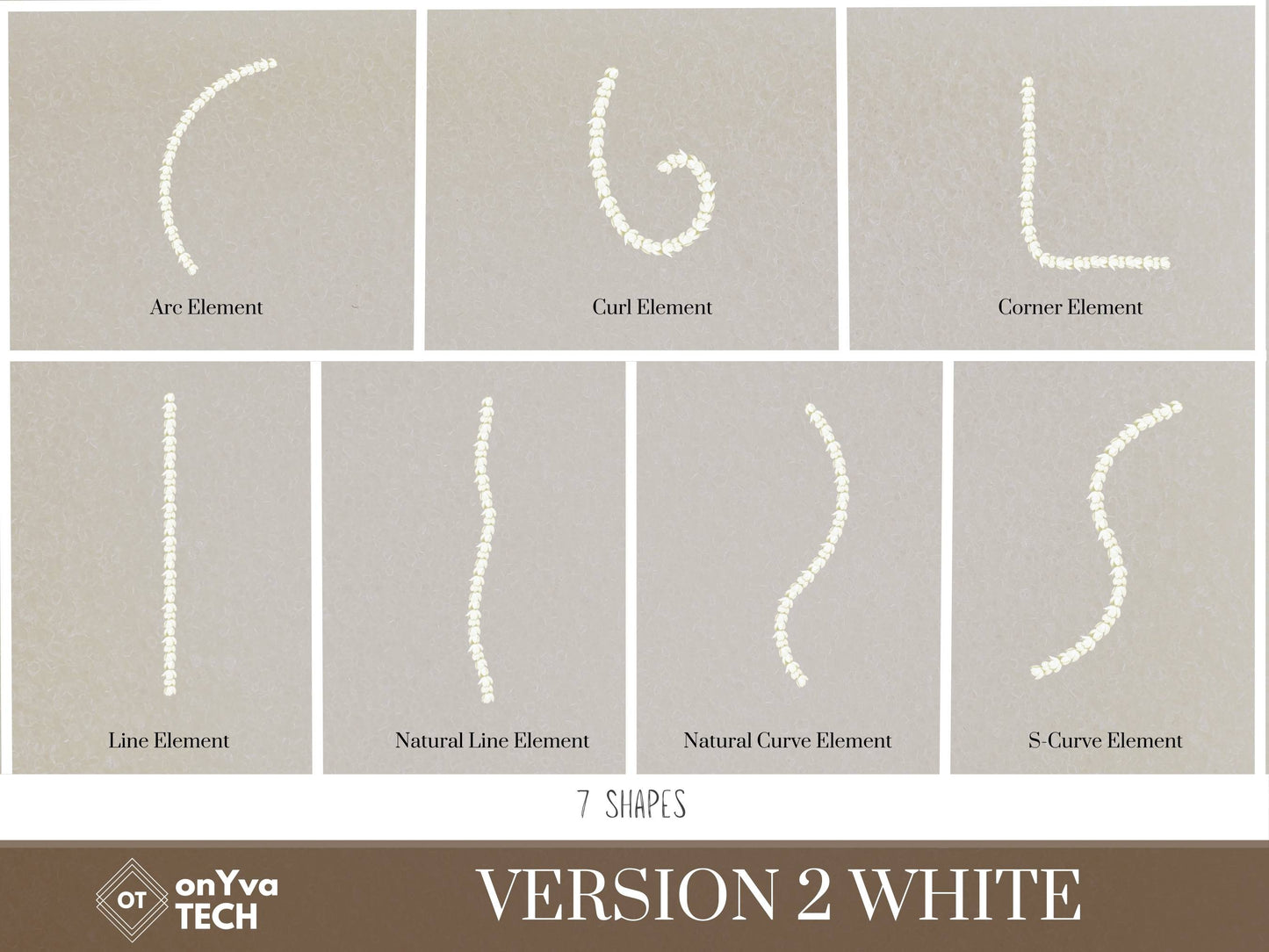 Pikake Lei | Hawaiian PNG Decorative Element Liʻiliʻi Pack | Digital Download