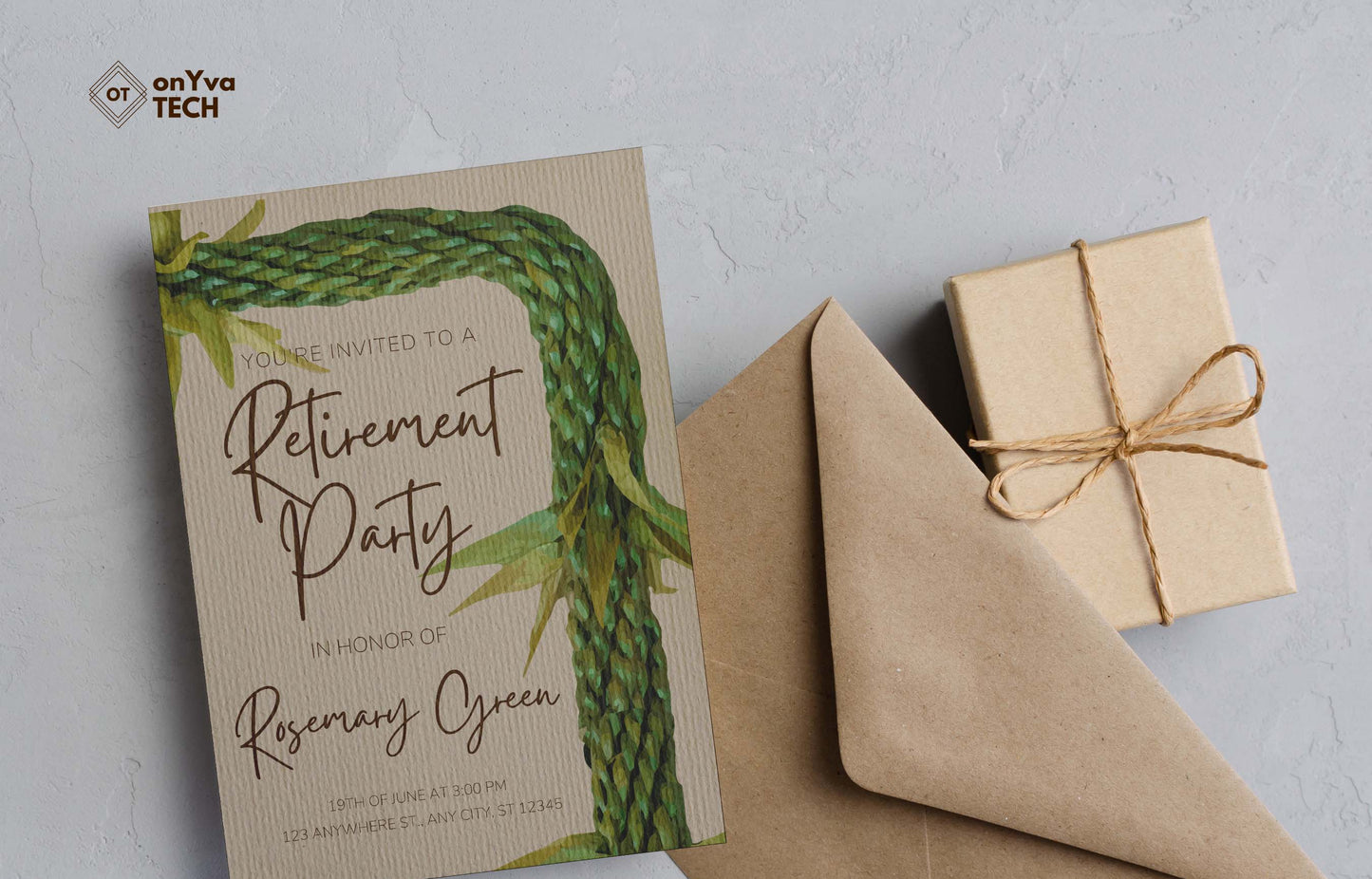 Ti Leaf Rope Lei | Hawaiian Frame PNG Bundle | Digital Download