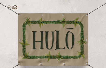 Ti Leaf Rope Lei | Hawaiian Frame PNG Bundle | Digital Download