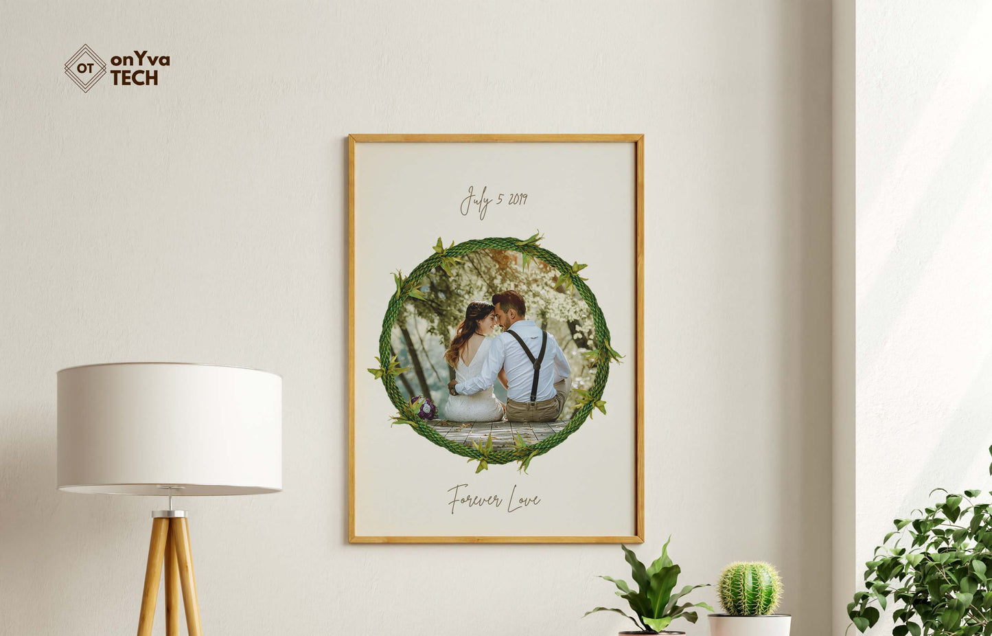 Ti Leaf Rope Lei | Hawaiian Frame PNG Bundle | Digital Download