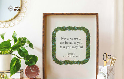 Ti Leaf Rope Lei | Hawaiian Frame PNG Bundle | Digital Download