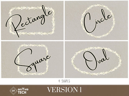 Tuberose Lei | Hawaiian Frame PNG Liʻiliʻi Pack | Digital Download