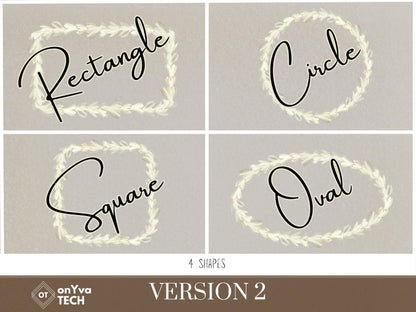 Tuberose Lei | Hawaiian Frame PNG Liʻiliʻi Pack | Digital Download