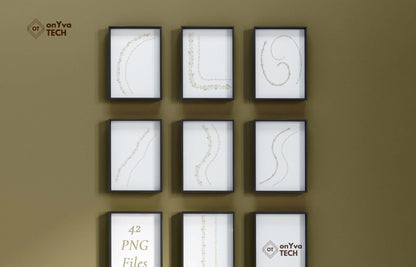 Tuberose Lei | Hawaiian PNG Decorative Element Set | Digital Download