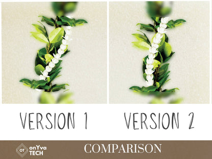 Maile Pikake 3-strand Open Lei | Hawaiian Frame PNG Bundle | Digital Download