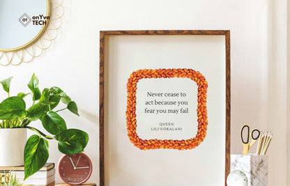 Wiliwili Seed Lei | Hawaiian Frame PNG Bundle | Digital Download