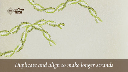Pakalana Pikake 3 Strand Twist Lei | Hawaiian PNG Decorative Element Set | Digital Download